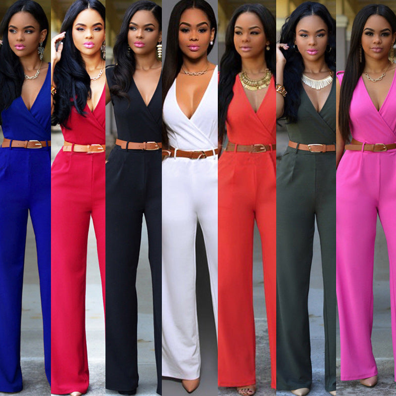 Kanti Jumpsuit de pierna ancha en varios colores