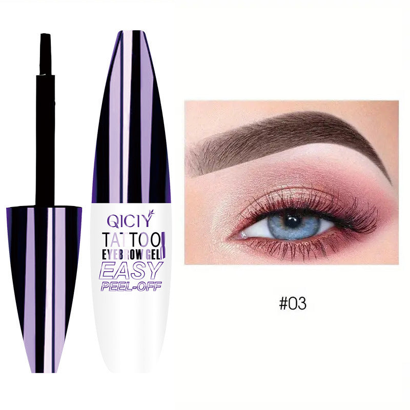 Kanti Brow™ tono negro #03 · empaque morado